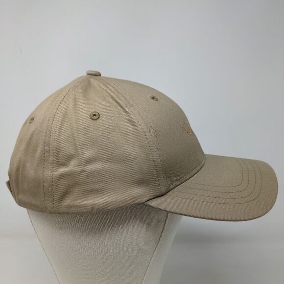 Lands' End Men's Strapback Hat Tan Size OS Embroidered Hopscotch Air Logo - Picture 6 of 11